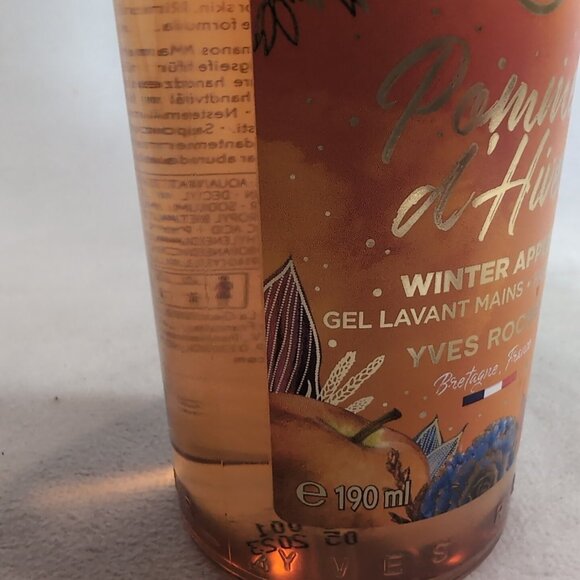 Yves Rocher Winter Apples Hand Soap Pommes d'Hiver 190ml Wash NEW Pump Bottle - Picture 4 of 12